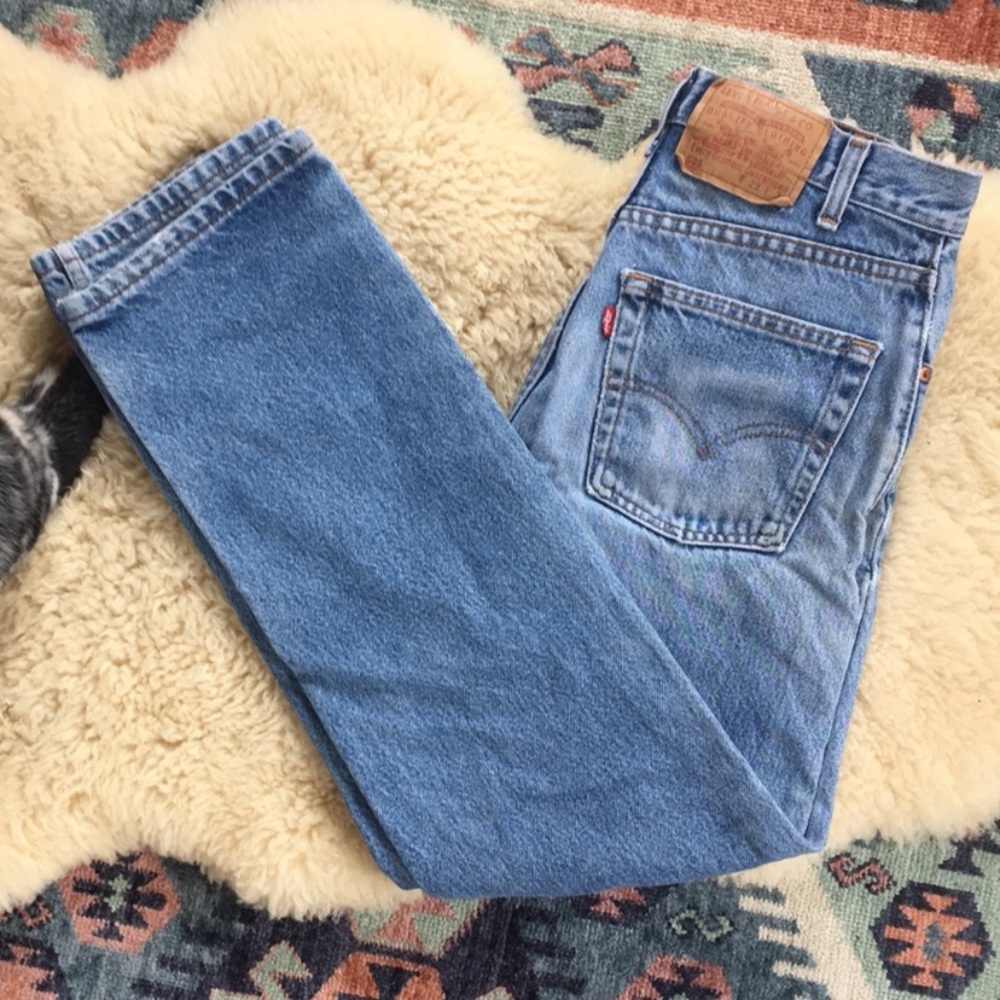 Vintage Levi’s 505 Wedgie High Waisted Mom Jeans